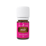 Aceite de Hisopo de Young Living para difusión suave y relajante.