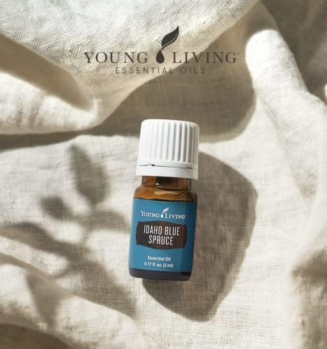 Aceite puro Idaho Blue Spruce de Young Living para uso terapéutico diario.