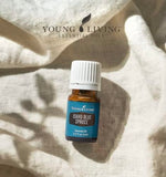 Aceite puro Idaho Blue Spruce de Young Living para uso terapéutico diario.
