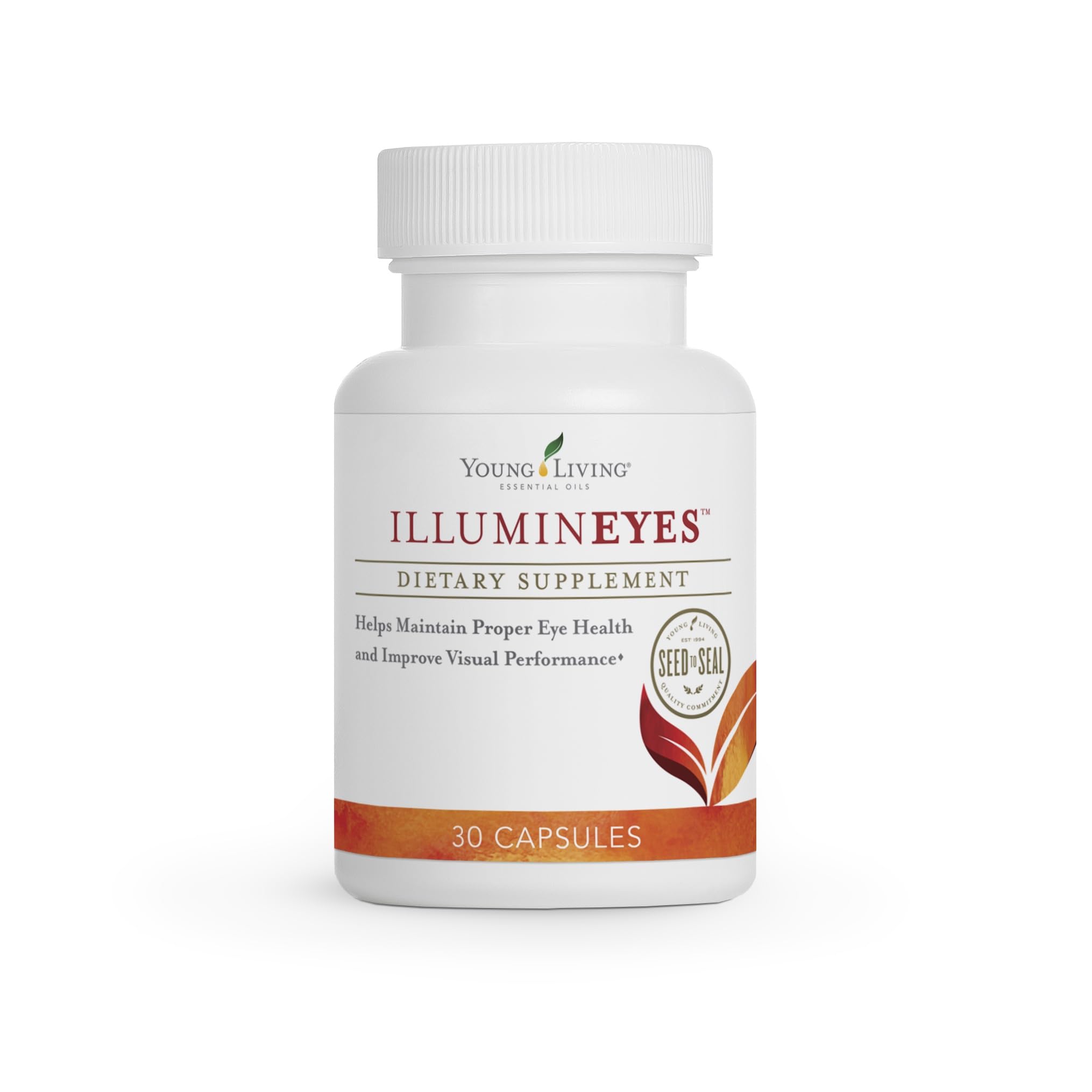 Young Living IlluminEyes caja frontal para protección frente a la luz azul.