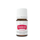 Young Living Incienso Vitalidad, frasco-aceite, aroma terroso para relajación y concentración.