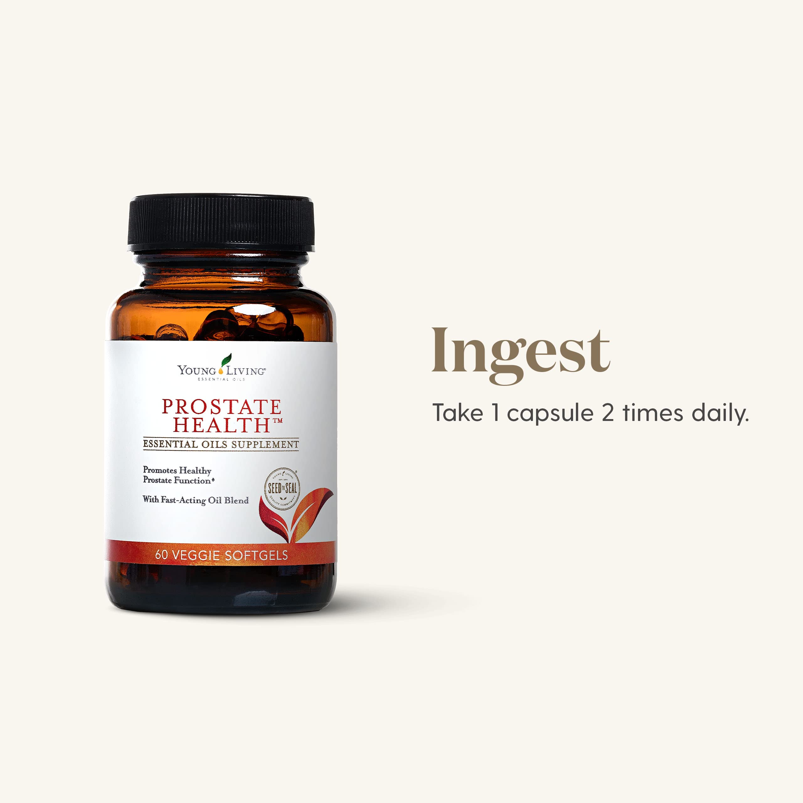 Young Living Ingredientes clave: mezcla natural para beneficio prostático.