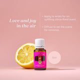 Joy de Young Living: aplicación tópica suave para bienestar emocional.