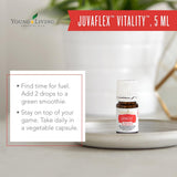Young Living JuvaFlex Vitality, aroma-despertar, inicio del día con frescura.