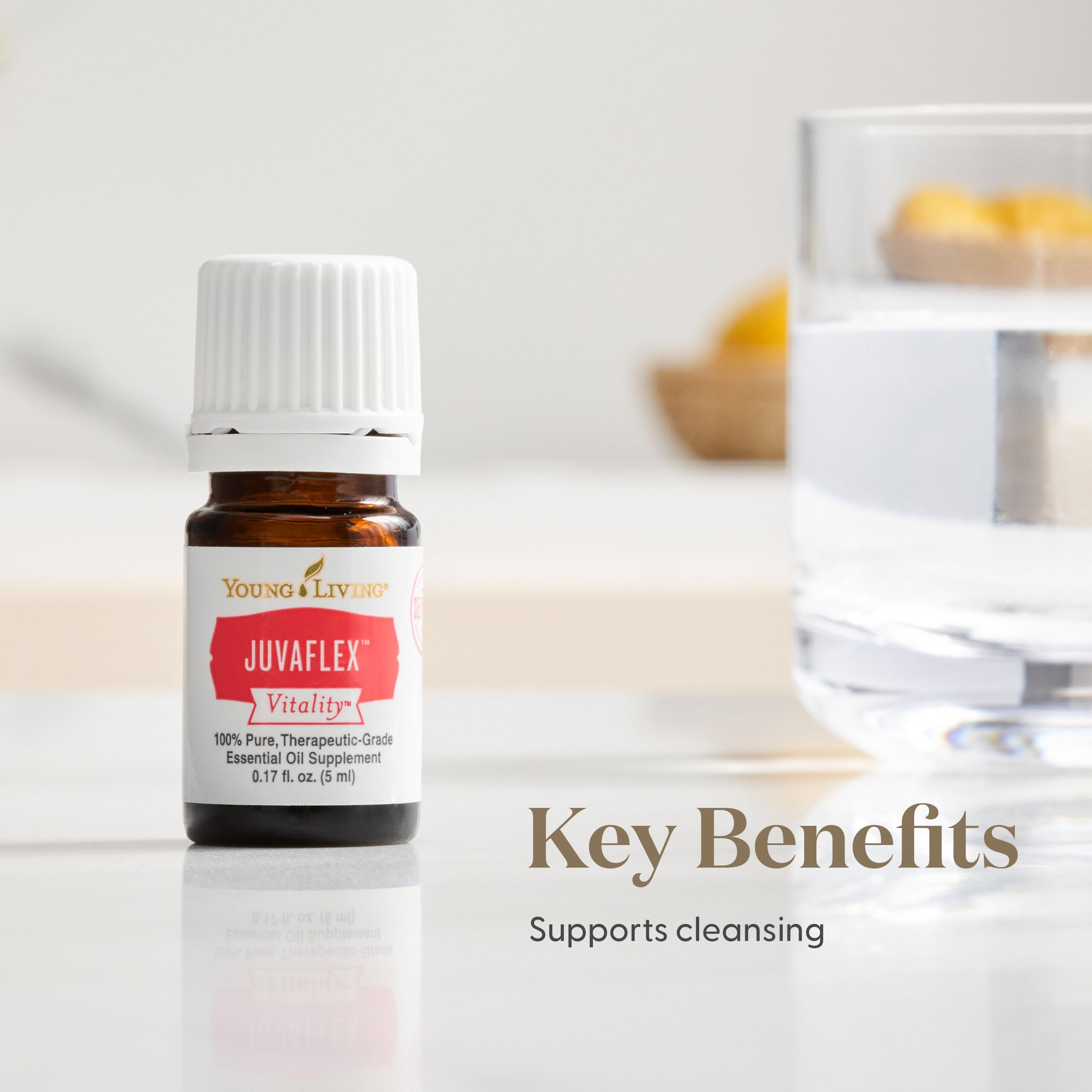 Young Living JuvaFlex Vitality, bienestar holístico, enfoque natural para la vitalidad.