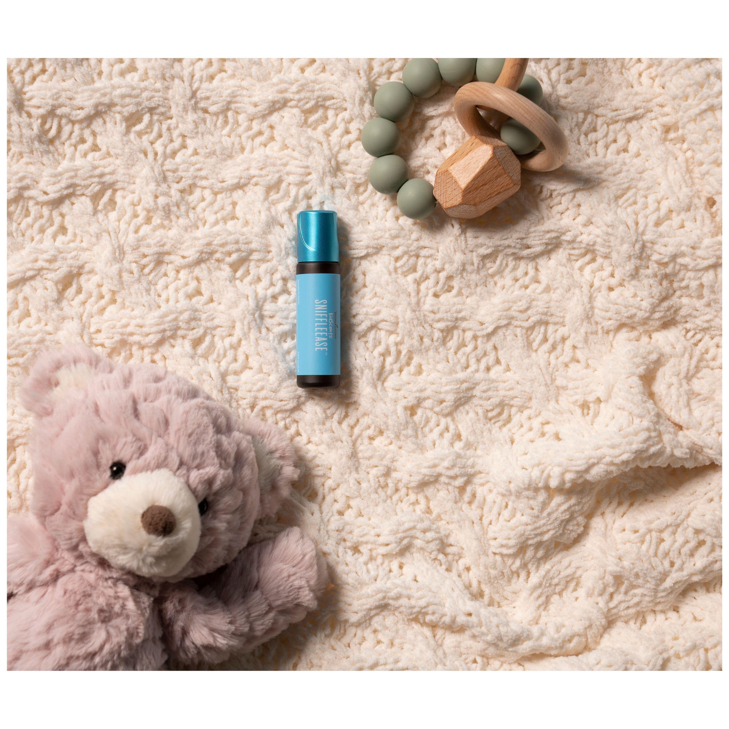 Formulación libre de aditivos dañinos en KidScents SniffleEase.