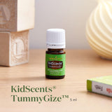 Gotero de Young Living KidScents TummyGize para dosis precisas y calmantes.