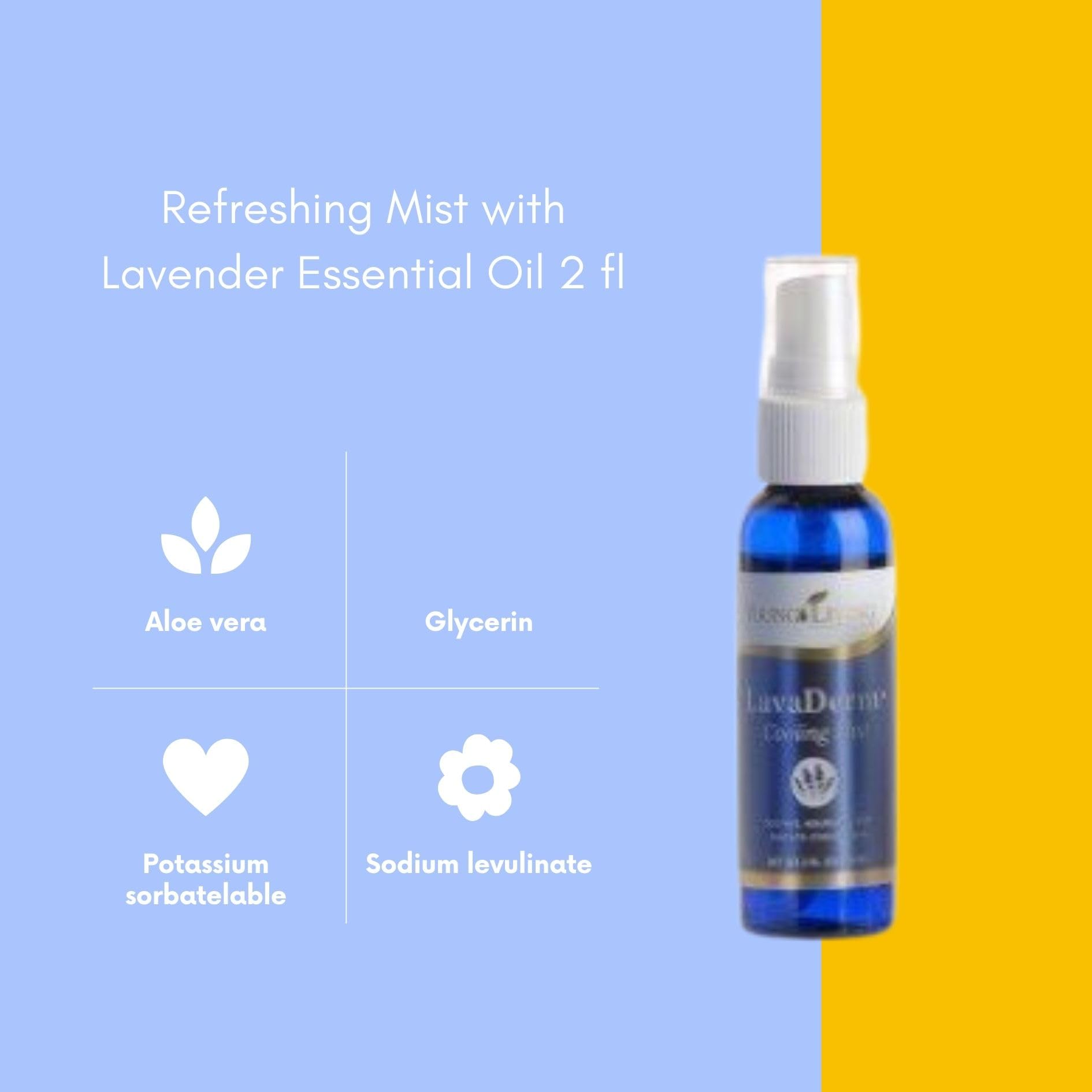 Notas de lavanda, abeto negro y helicriso para fragancia aromática