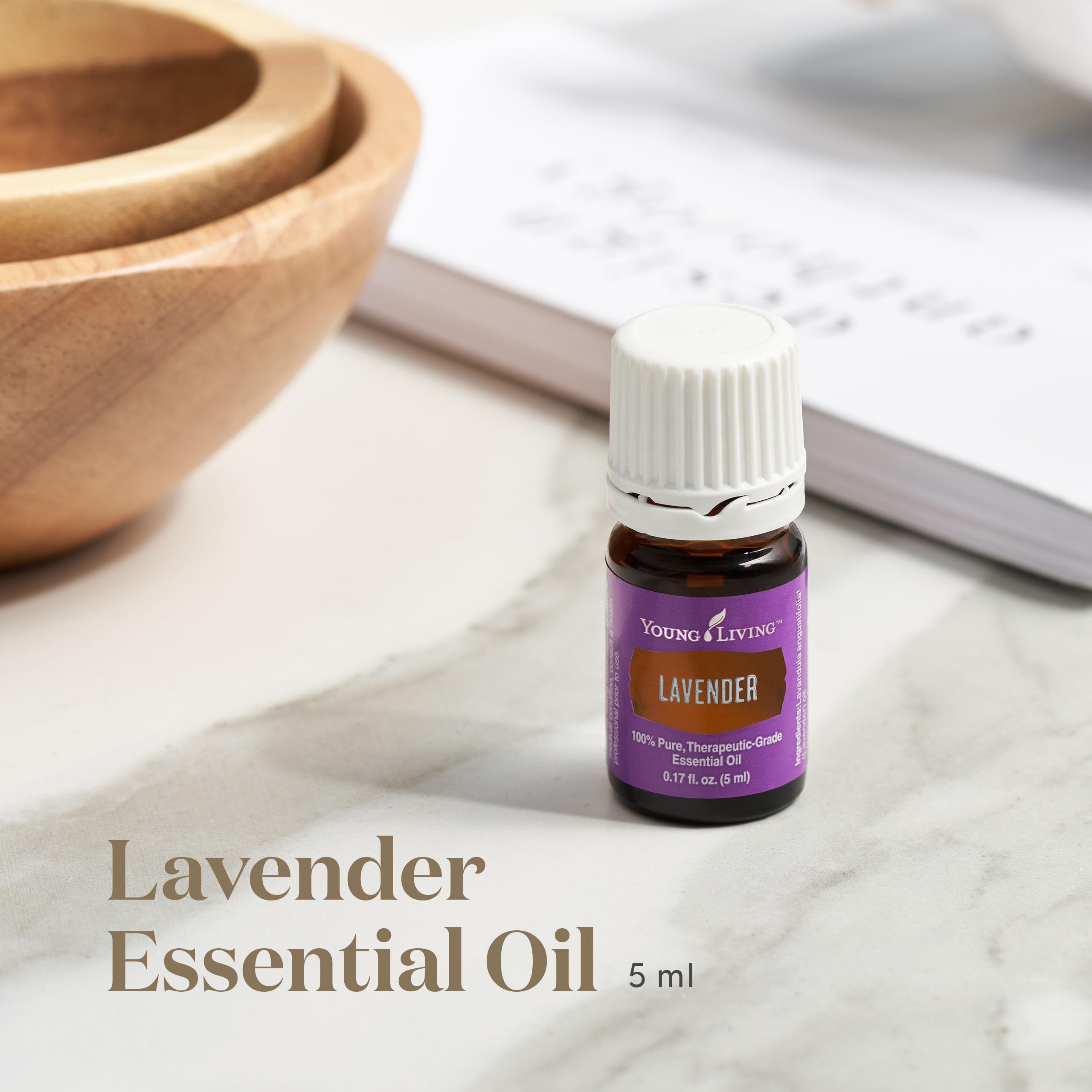 Young Living lavanda 5 ml, difusor en casa para ambiente calmante.