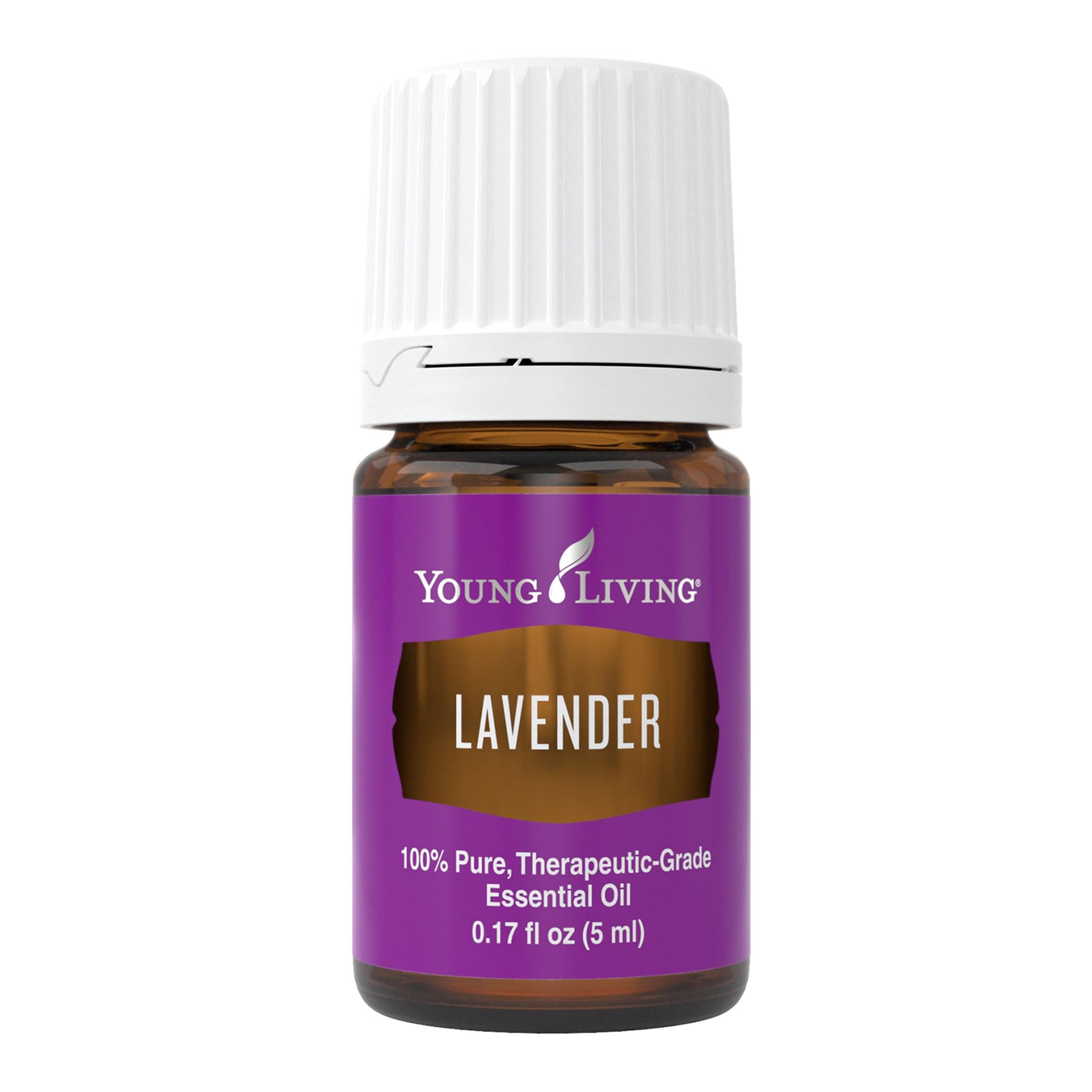 Young Living Lavanda 5 ml: frasco puro para aromaterapia y cuidado diario.
