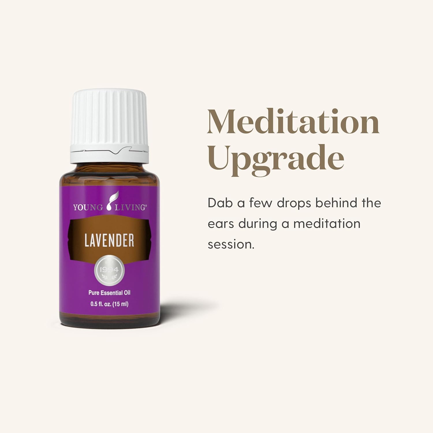 Perfume suave con lavanda Young Living para uso diario.