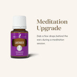 Perfume suave con lavanda Young Living para uso diario.