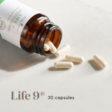 Cápsulas Life 9 de Young Living, dosificación diaria conveniente