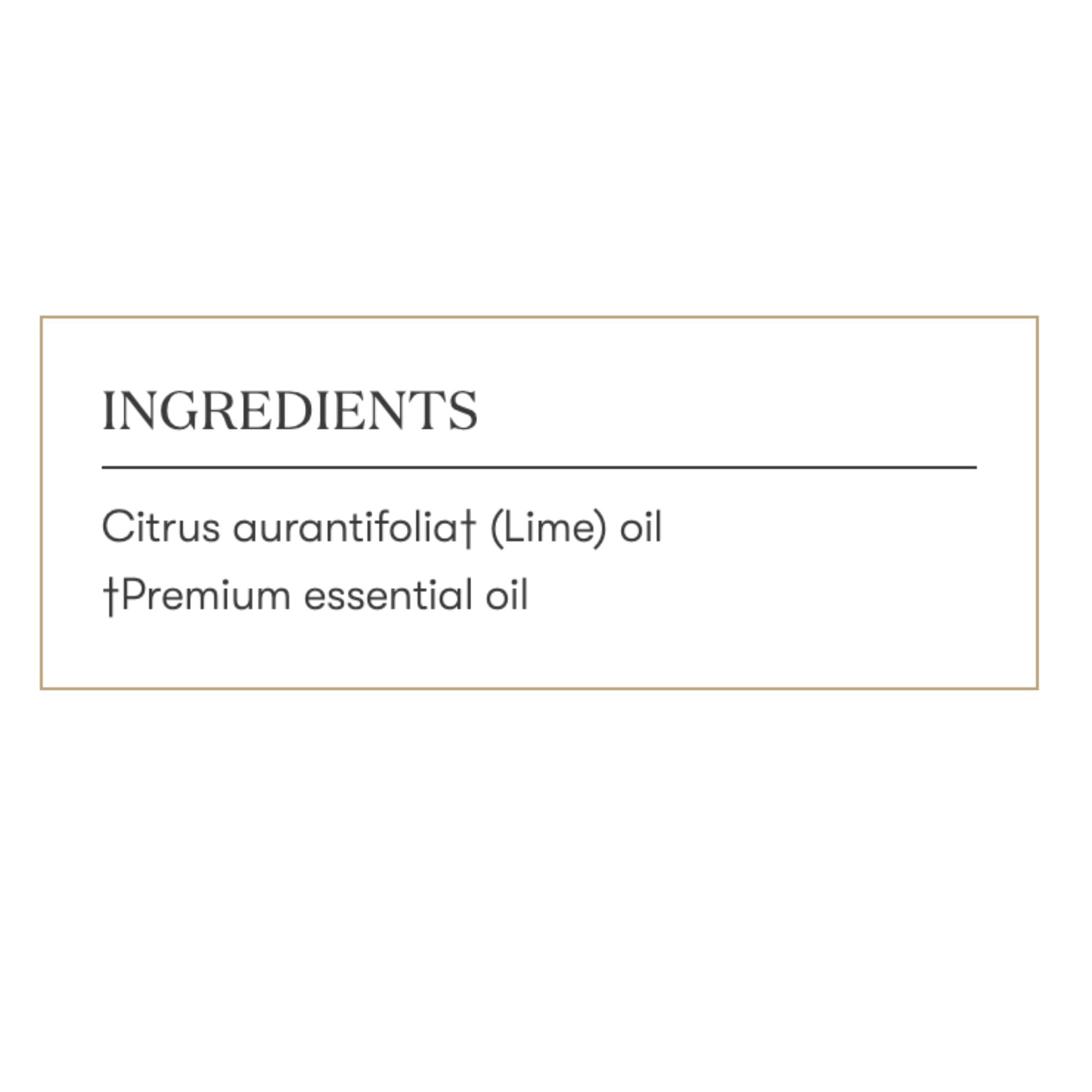 Lime de Young Living para perfumar espacios de trabajo y hogar.