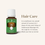 Difusor en casa con Lime de Young Living para atmósfera calmante.