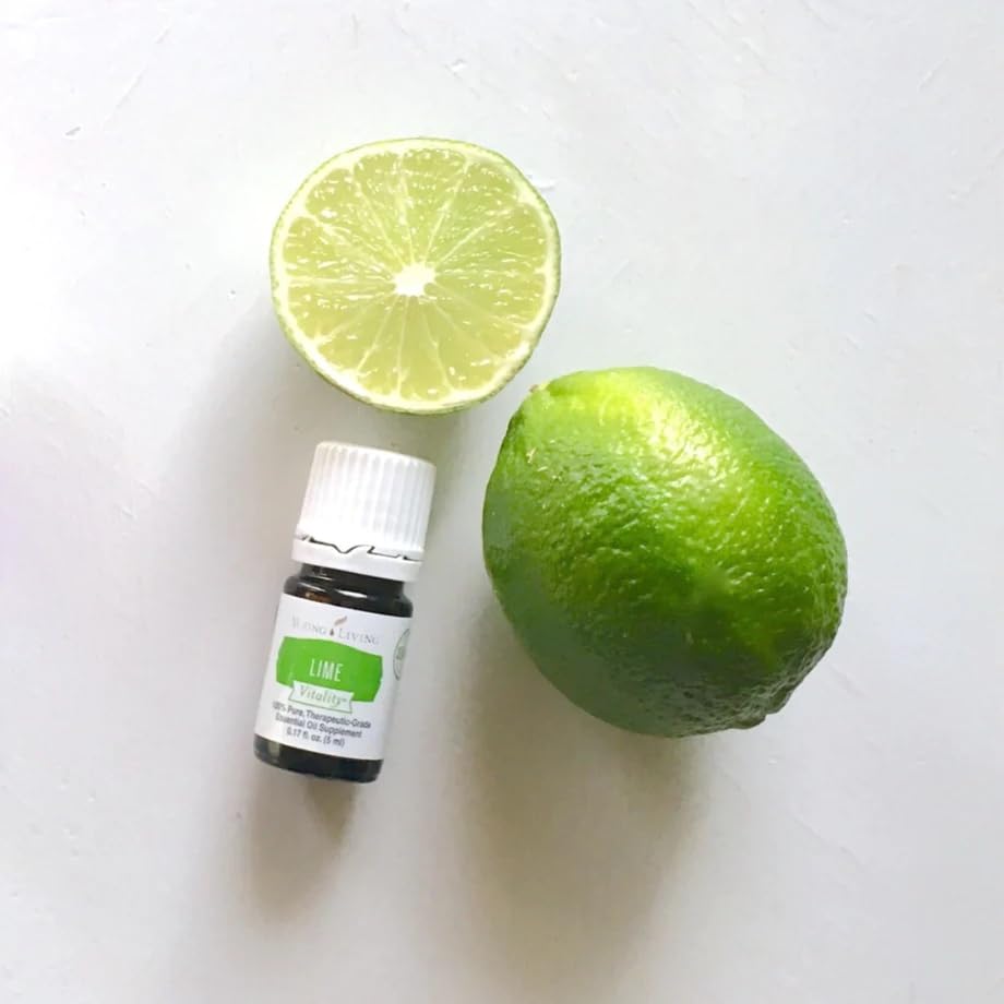Aroma cítrico de Young Living Lime Vitality para salsas.