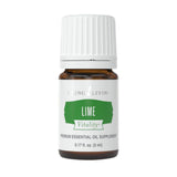 Young Living Lime Vitality bote 5 ml para cocinar con sabor cítrico.