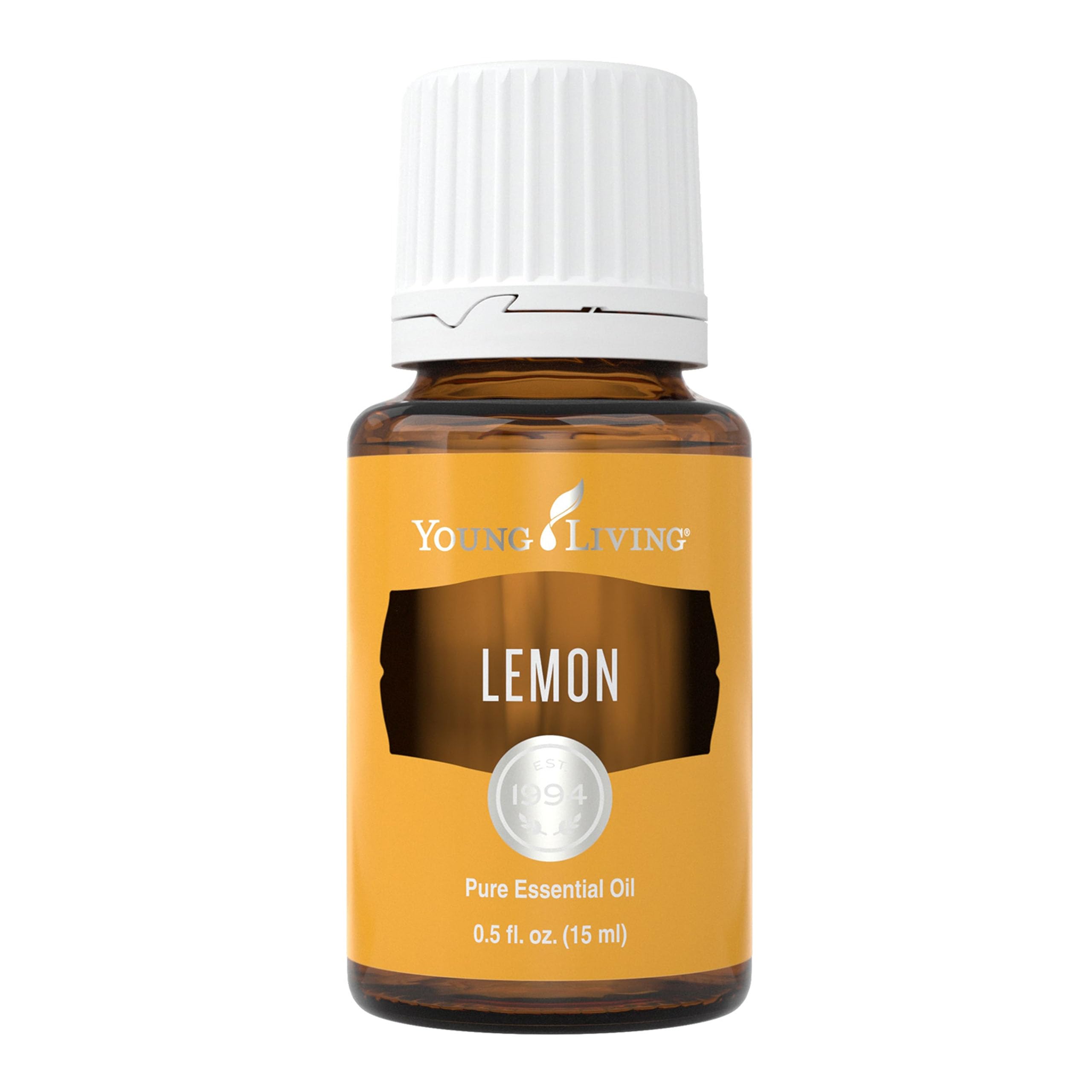 Young Living Limón: botella de 15 ml con aroma cítrico puro.