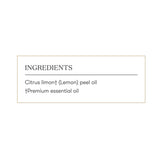Young Living Limón: aceite de calidad auténtica para perfumar textiles.