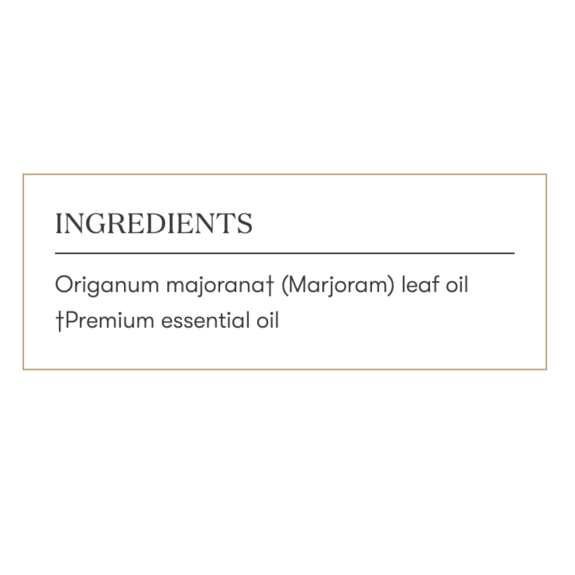 Young Living Mejorana aroma herbal suave para relajación nocturna