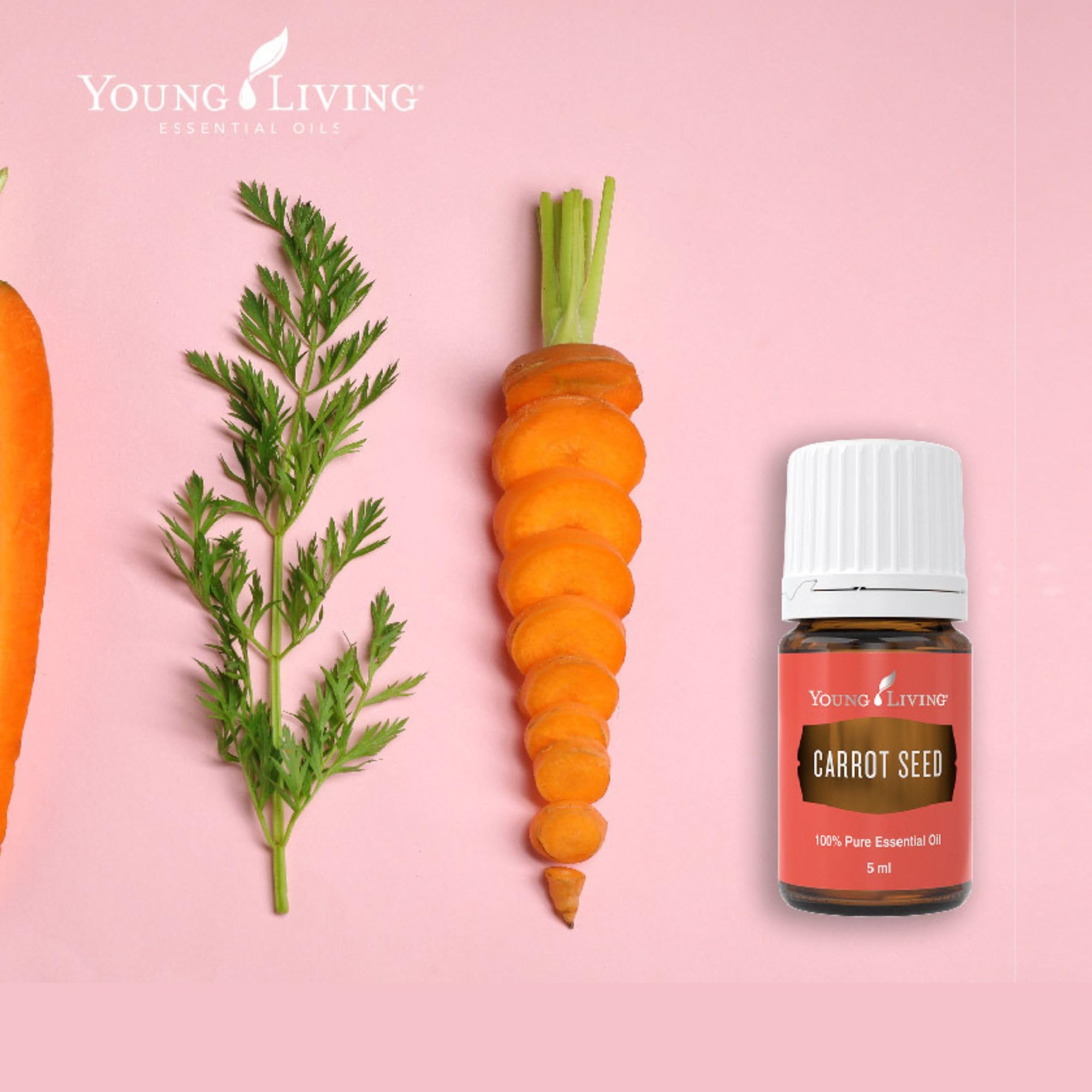 Mezcla con crema facial Young Living para hidratación diaria.