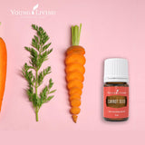 Mezcla con crema facial Young Living para hidratación diaria.