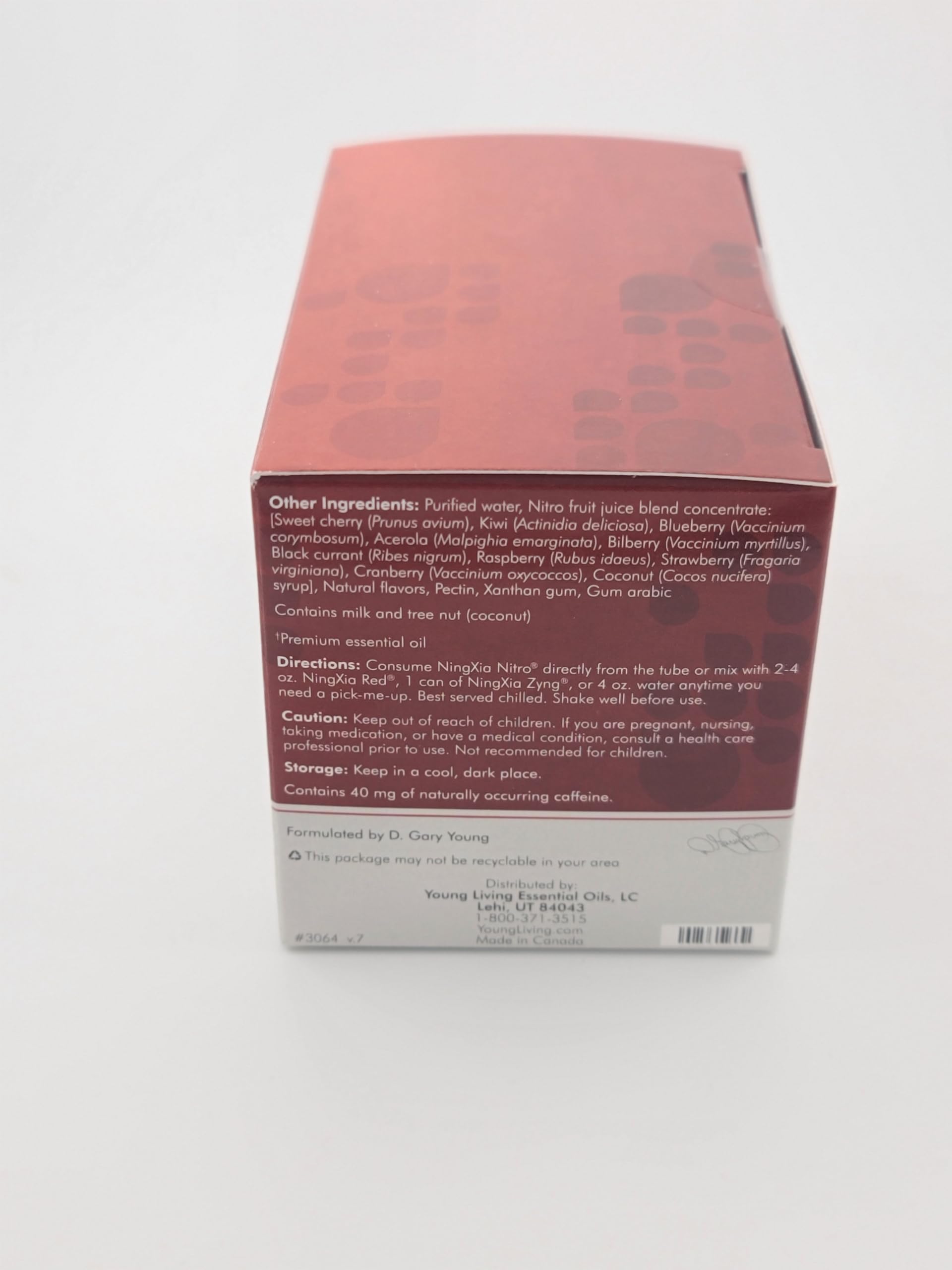 Young Living NingXia Nitro ritual energizante para sesiones de estudio