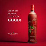 Young Living NingXia Red, envase legible, facilita decisión de compra.