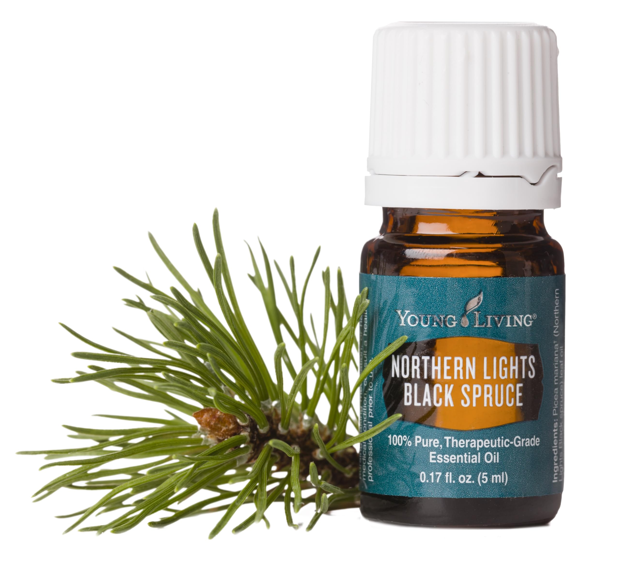 Young Living Northern Black Spruce cuidado de piel y cabello al añadir a loción.