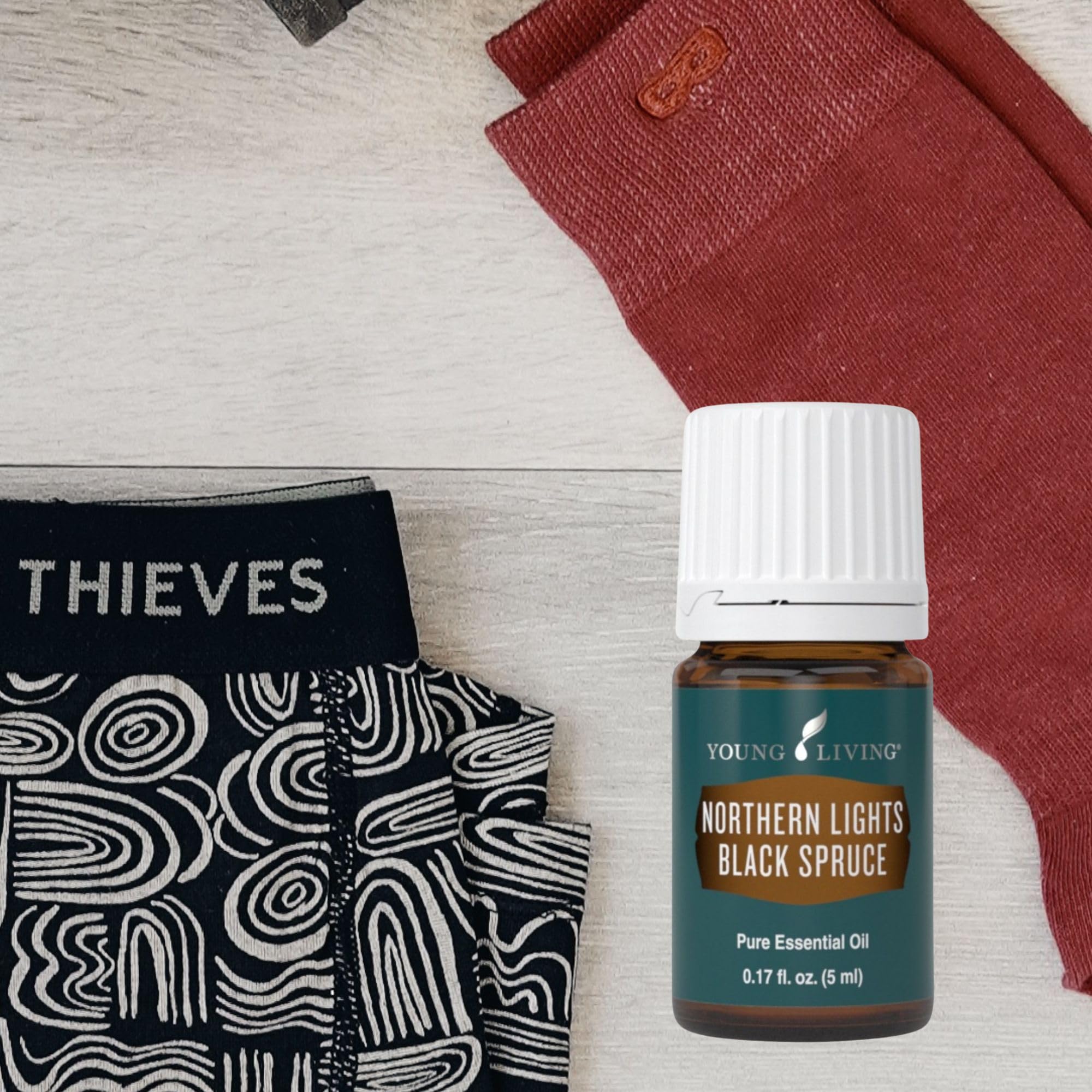 Young Living Northern Black Spruce aroma natural 100% puro para ambientar espacios.