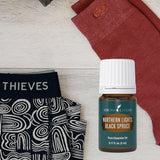Young Living Northern Black Spruce aroma natural 100% puro para ambientar espacios.