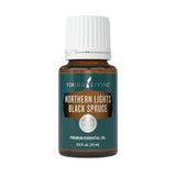 Young Living Northern Lights Black Spruce frasco con aroma calmante para relajación