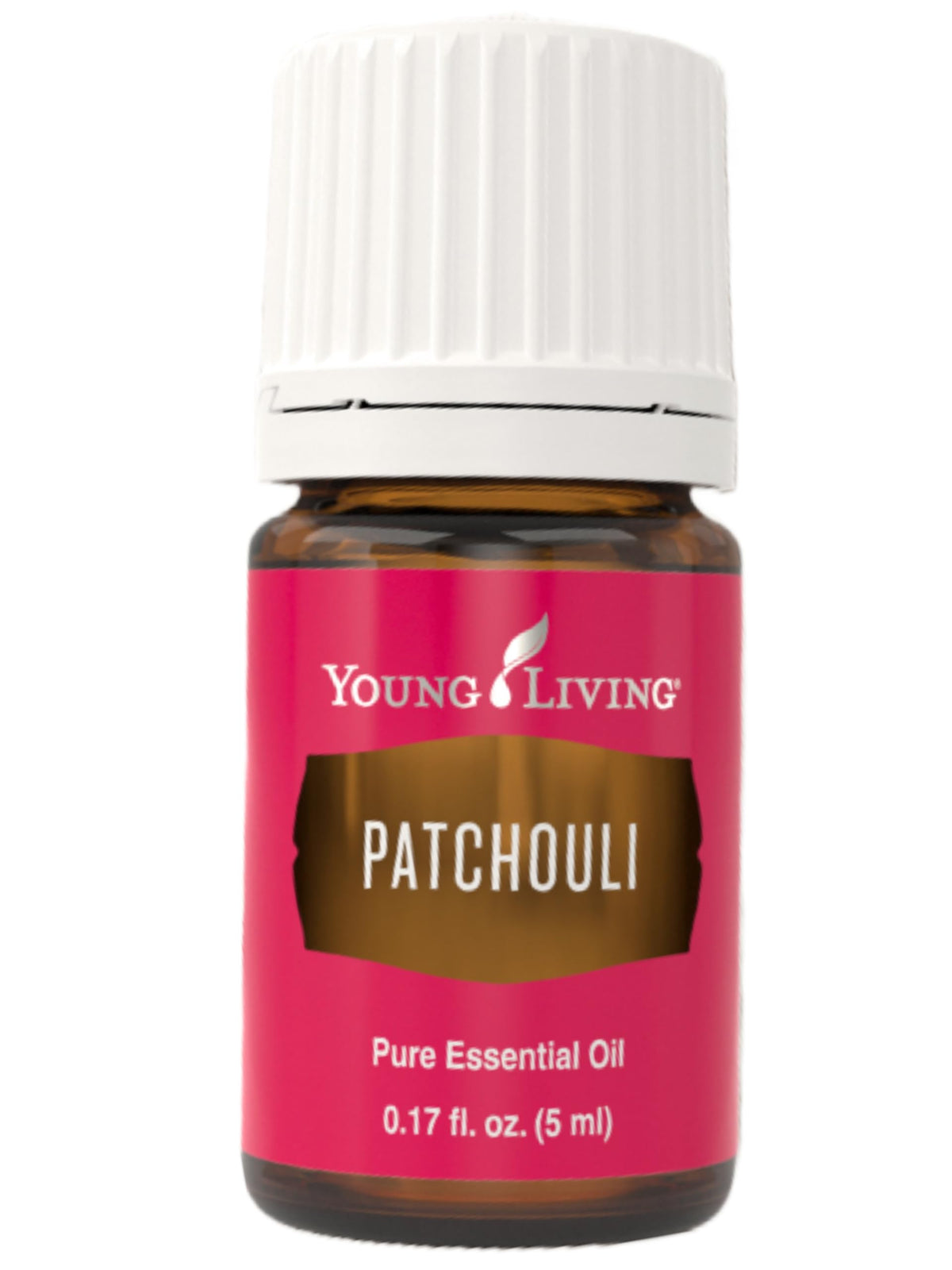 Young Living Patchouli aceite esencial 5 ml, botella para relajación