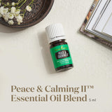 Difusor con Peace & Calming II para crear un ambiente sereno en casa.