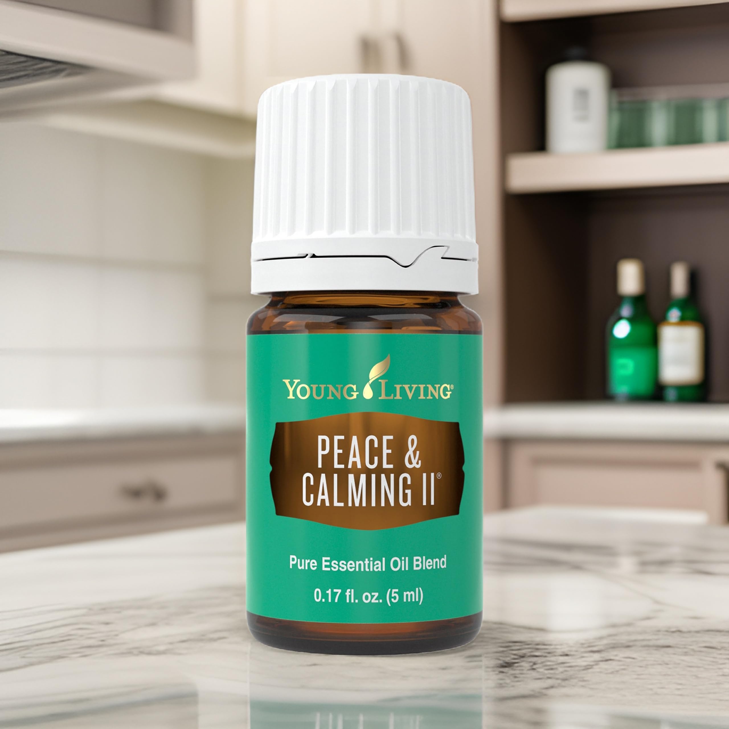 Escena de bienestar con Peace & Calming II en sala.