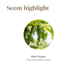 Young Living Pimienta Negra Vitality 5ml añade un toque audaz a aliños y sazonadores.