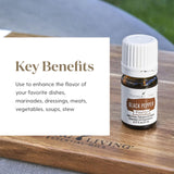 Young Living Pimienta Negra Vitality 5ml ideal para sopas y caldos con toque picante.