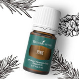 Young Living Pine: aroma fresco para difusor que realza cualquier ambiente.