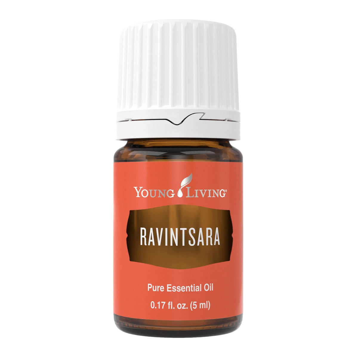 Young Living Ravintsara botella de 5 ml para uso diario y aromaterapia suave.