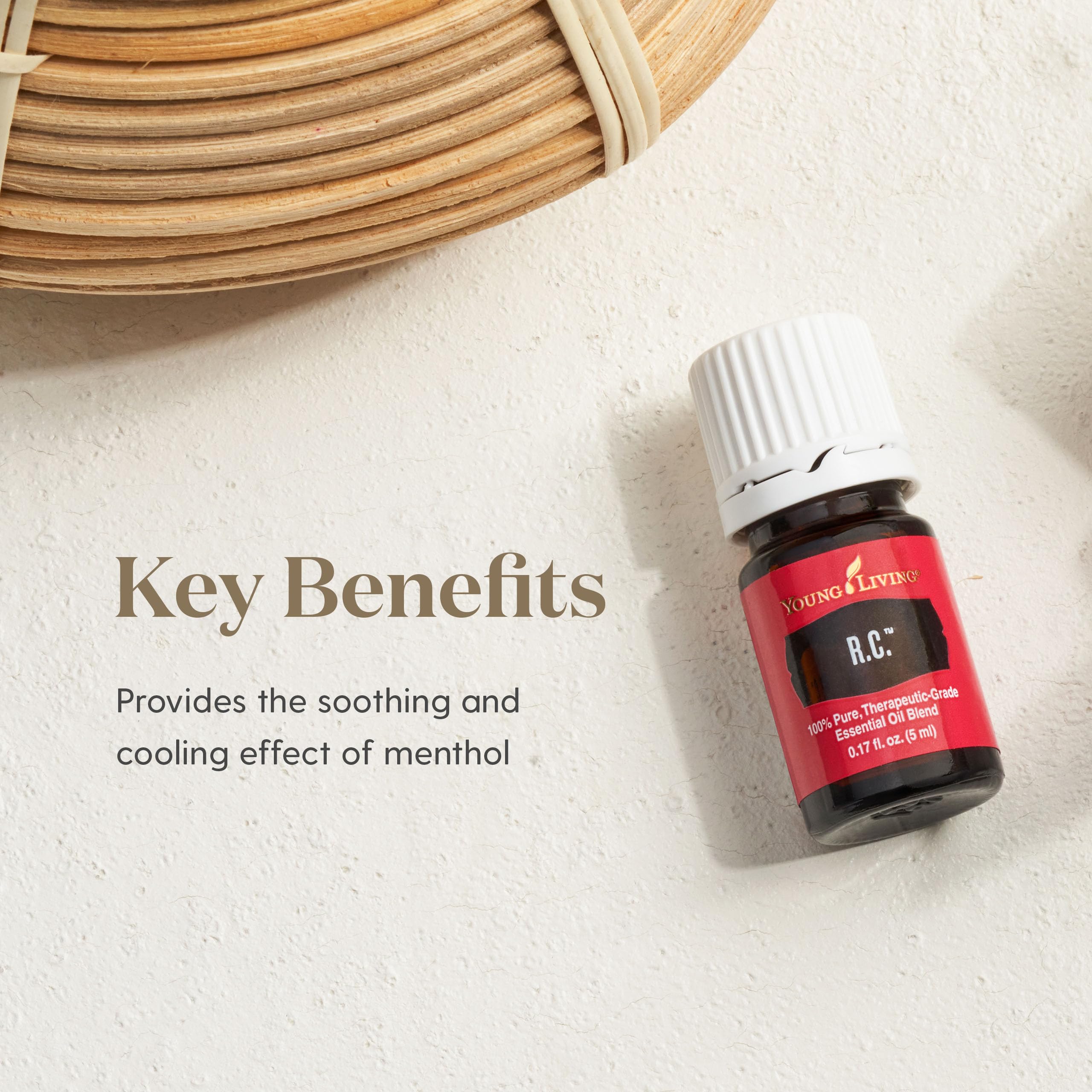 Young Living RC, aromaterapia nocturna para ambiente tranquilo.