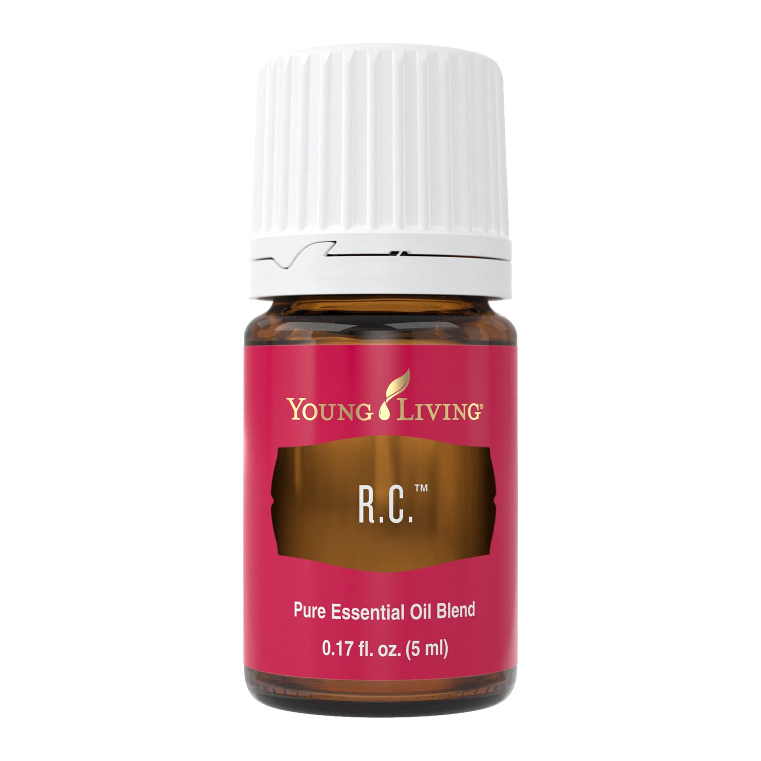 Young Living RC, botella de 5 ml para difusor y uso tópico.