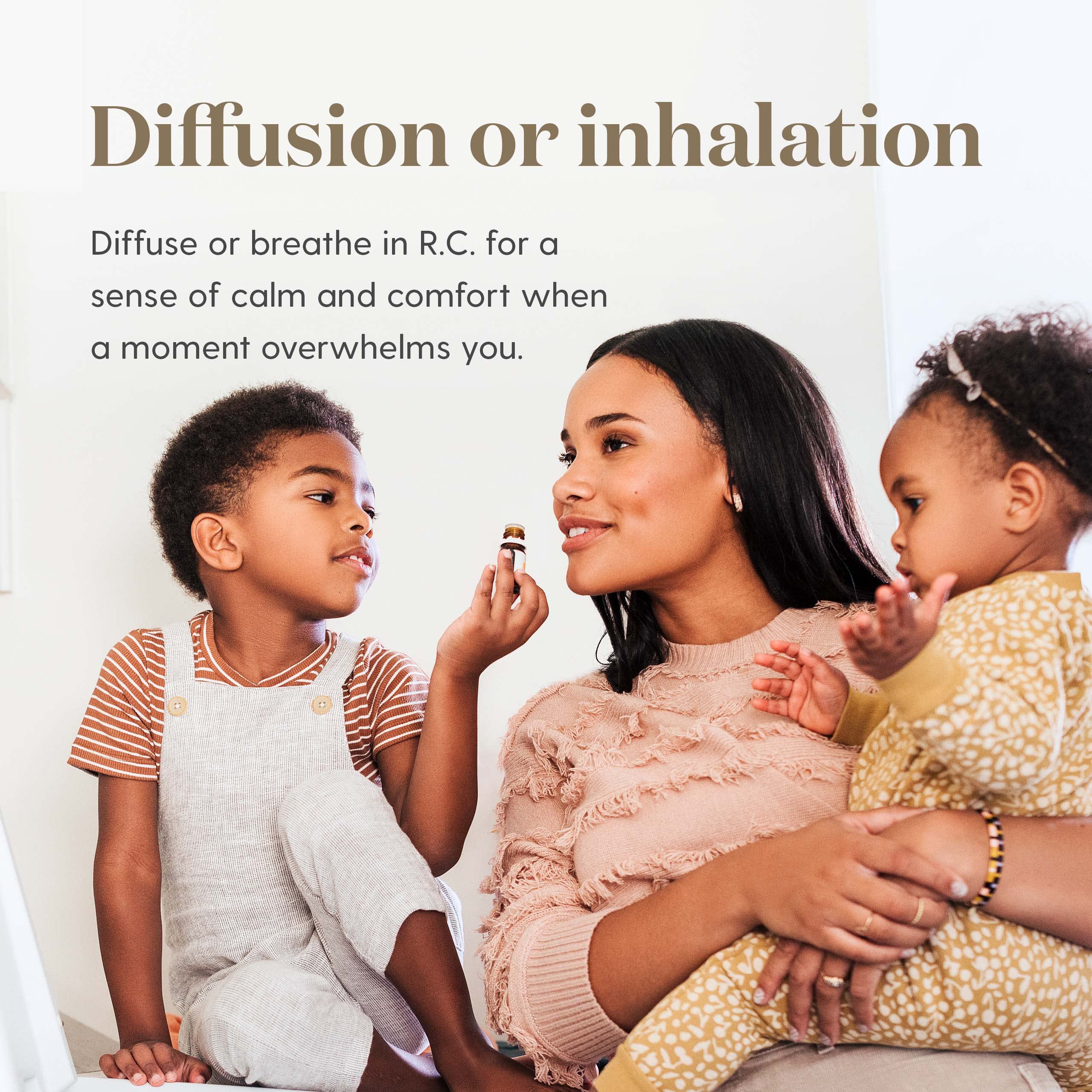 Young Living Release 15 ml en difusor en uso para aromaterapia