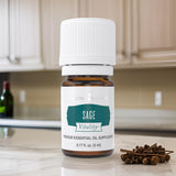 Aroma herbal de Sage Vitality que facilita momentos de enfoque