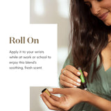 Presentación de lujo de Stress Away Roll-On de Young Living.