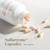Young Living Sulfurzyme cápsulas-blancas: uso diario suave para bienestar general.