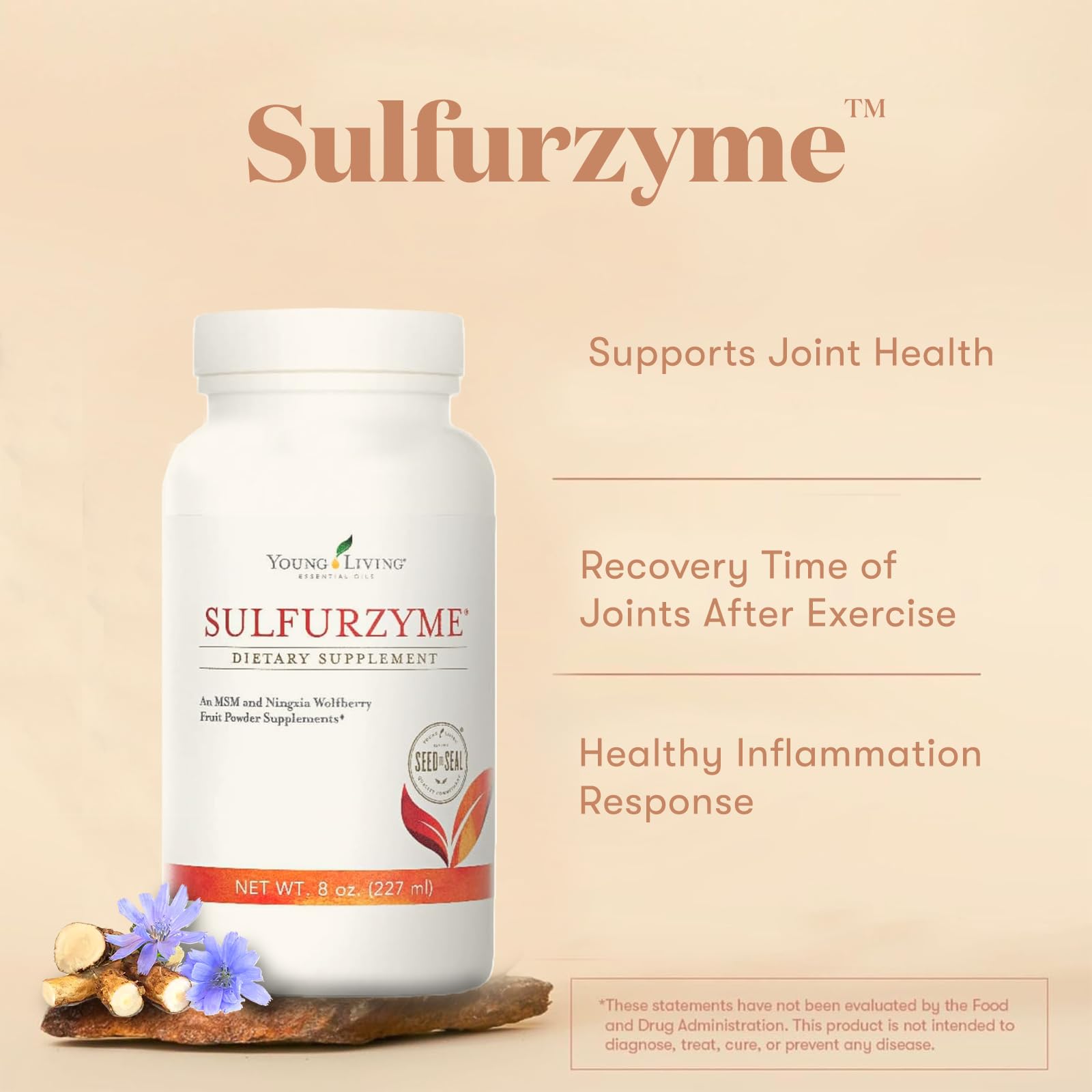 Batido con Young Living Sulfurzyme para energía y bienestar