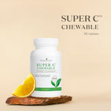 Young Living Super C sabor cítrico, disfrute en cada masticación.