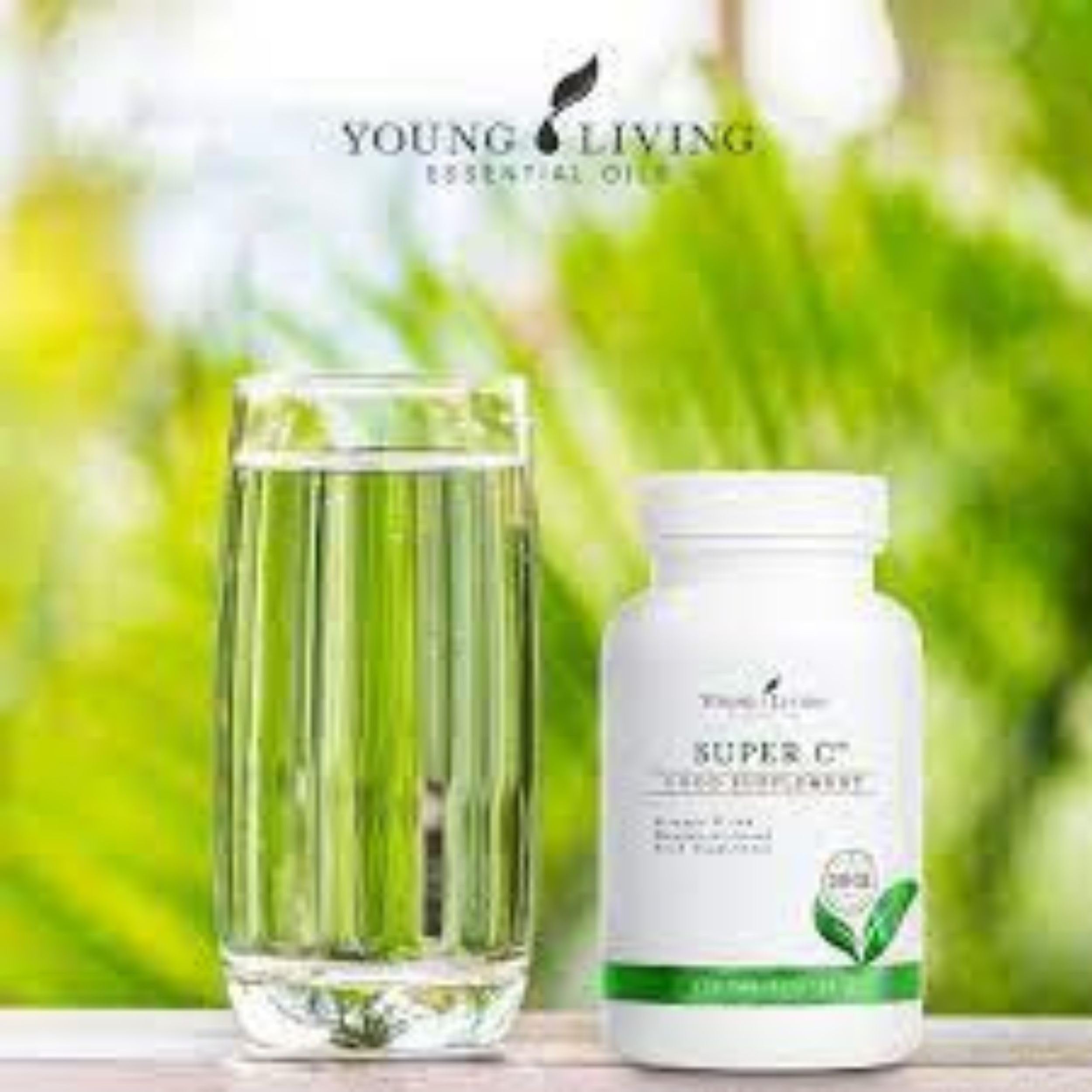 Young Living Super C Tabletas con absorción mejorada para disponibilidad de nutrientes.