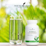 Young Living Super C Tabletas con absorción mejorada para disponibilidad de nutrientes.