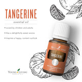Young Living Tangerine: aroma que llena el ambiente aportando frescura.